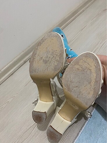 38 numara gelinlık abiye ayakkabı - Görsel 7