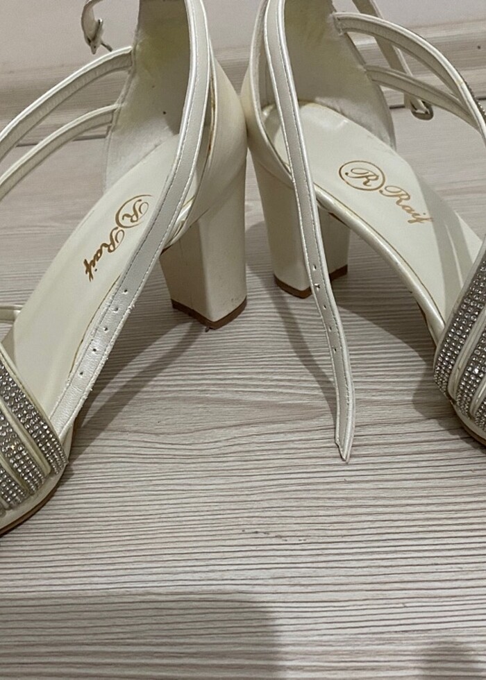 38 numara gelinlık abiye ayakkabı - Görsel 4