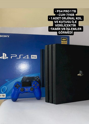 Sony PlayStation 4 Pro Oyun Konsolu