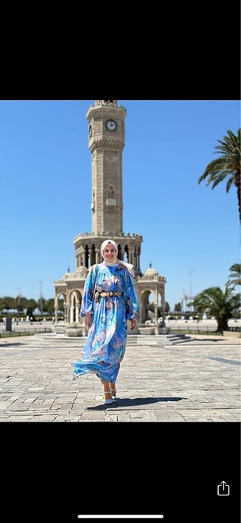 38 Beden Şifon elbise