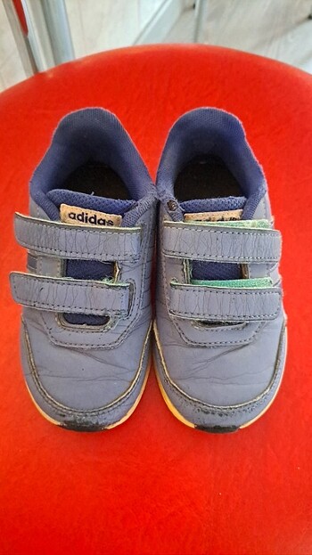25 Beden mavi Renk 25 numara orjinal adidas ayakkabı 