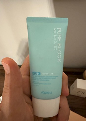 Apieu Aqua Pure Block Güneş Jeli SPF50+ - Görsel 2