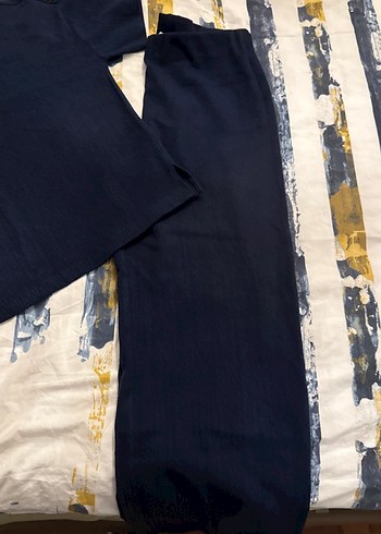 Lacivert  Kesim Kısa Kollu ikili takım - Görsel 3