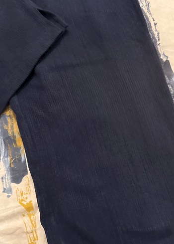 Lacivert  Kesim Kısa Kollu ikili takım - Görsel 9