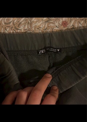 Gri Kesik Detaylı Salaş pantolon - Görsel 6