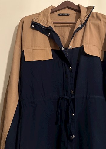 Kadın Kahverengi Uzun Kollu Bol Kesim Tulum - Görsel 4