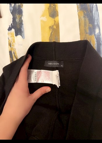 Siyah Kadın Midi Kumaş Pantolon - Görsel 5