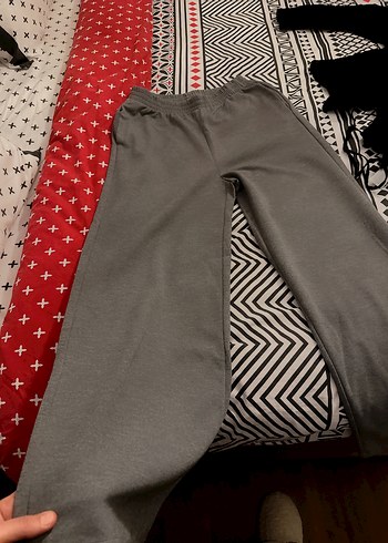 Gri  Rahat Fermuarlı Eşofman - Görsel 18