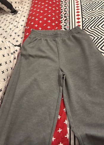 Gri  Rahat Fermuarlı Eşofman - Görsel 8