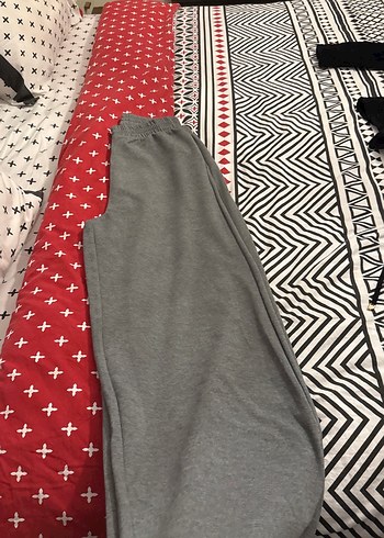 Gri  Rahat Fermuarlı Eşofman - Görsel 3