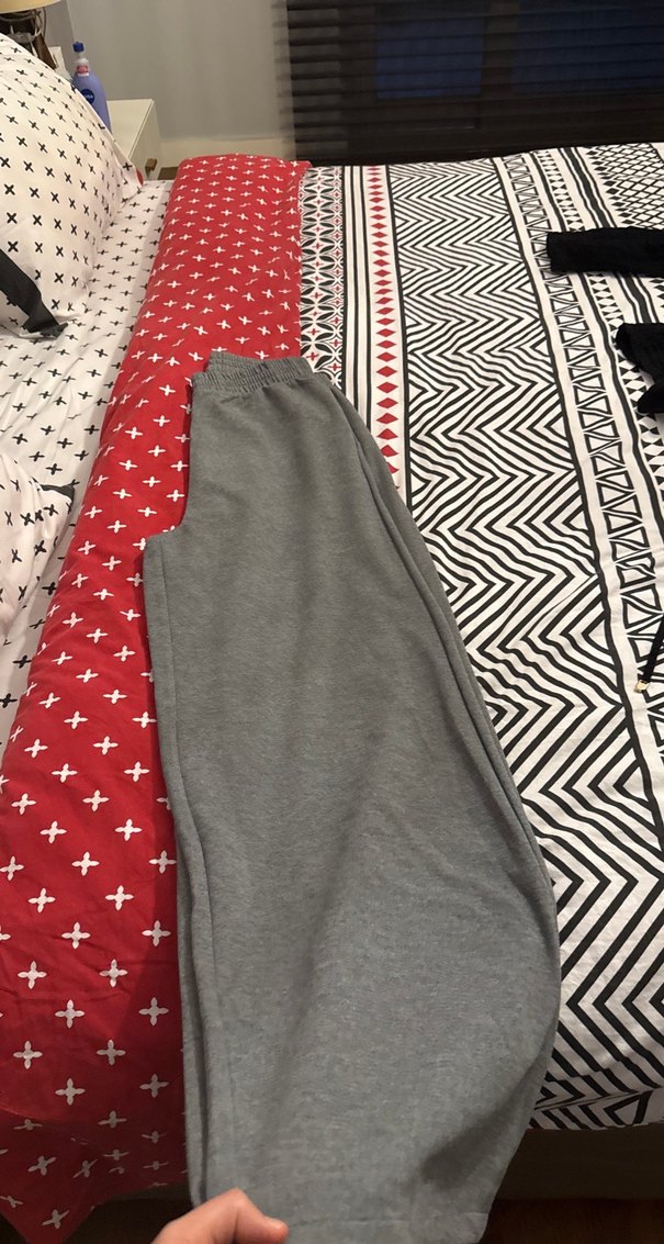 Gri  Rahat Fermuarlı Eşofman - Görsel 3