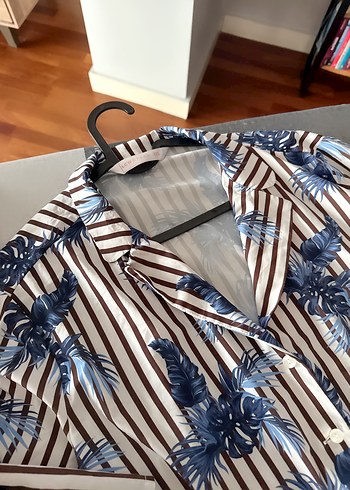 Mavi Desenli Kısa Pijama Takımı - Görsel 7