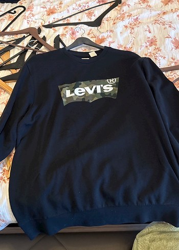 Levis Levi S Lacivert Logo Sweatshirt