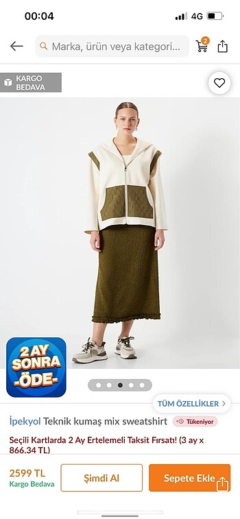 Sweatshirt hırka ceket - Görsel 5