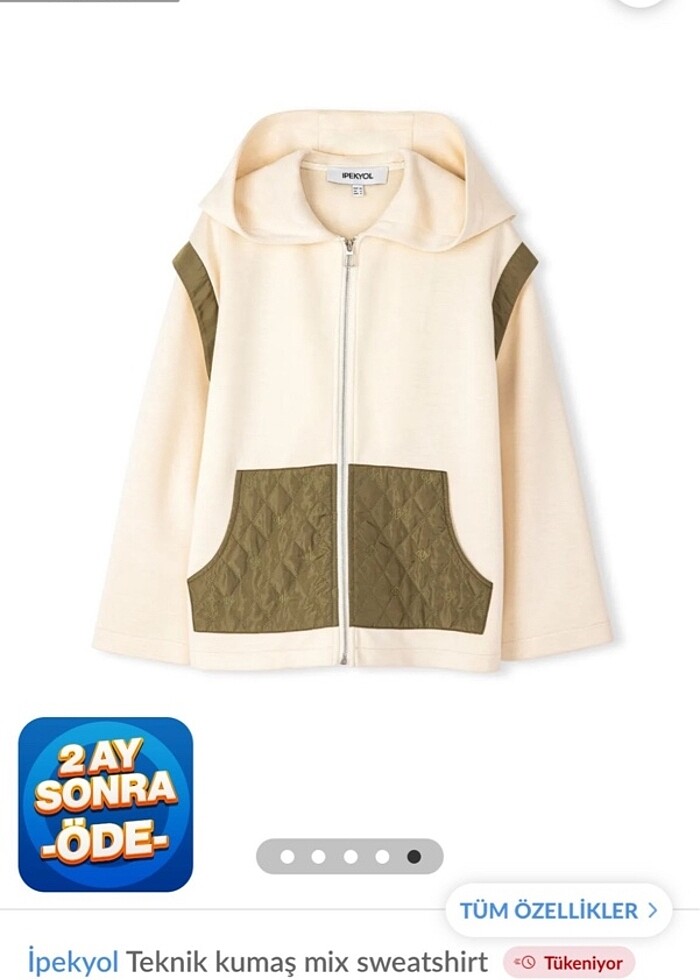 Sweatshirt hırka ceket - Görsel 3