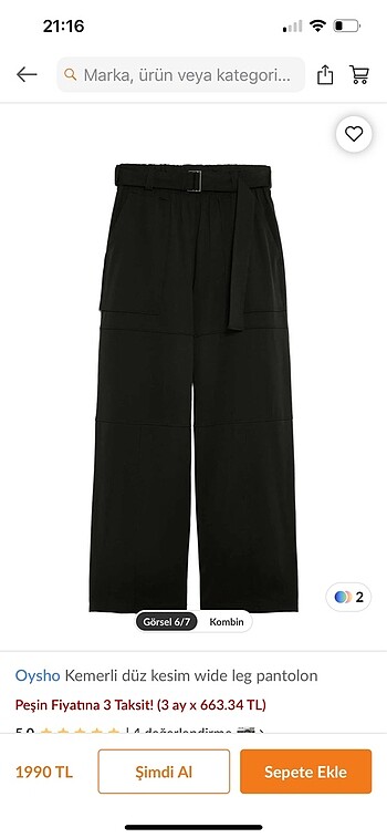 Oysho pantolon - Görsel 6