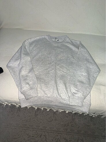 xs Beden gri Renk Zara Sweat