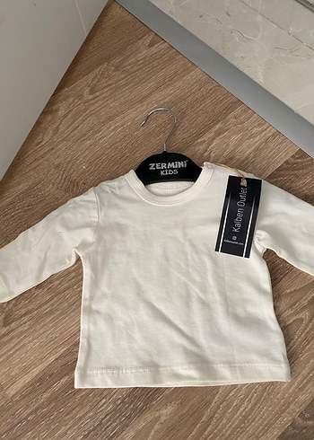 Kız Çocuk Uzun Kollu Pamuklu Baskılı Tişört - Görsel 3