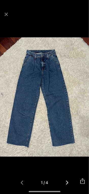 zara wide leg pantolon