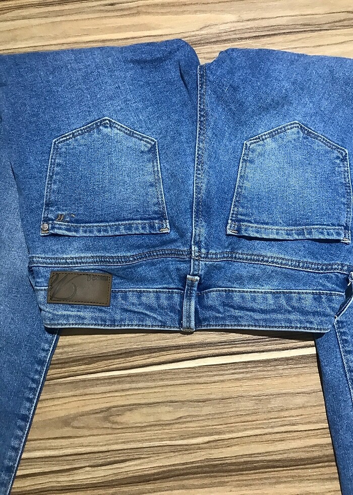 Mavi skinny serena pantolon 24 beden - Görsel 5