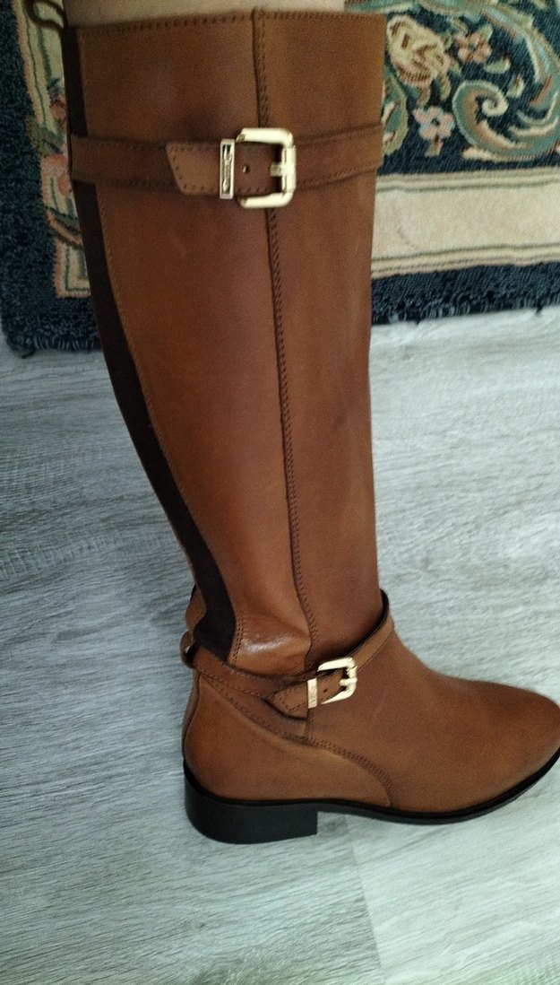 Kahverengi Tokalı Deri Dizüstü Bot - Görsel 3