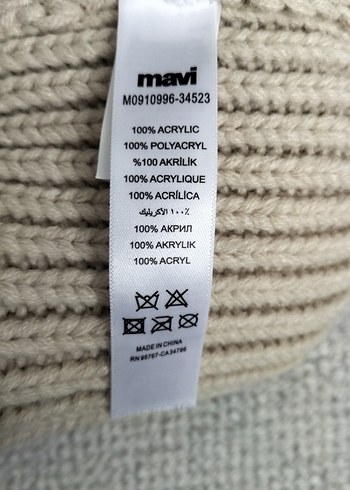 Kadın  Örgü Yün Bere - Görsel 4