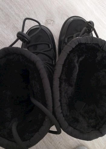 Siyah yüksek tabanKadın kar Botu - Görsel 5