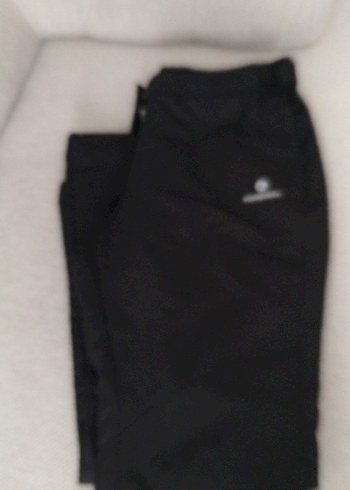 Erkek Siyah Fermuarlı astarlı Kayak Pantolonu - Görsel 6