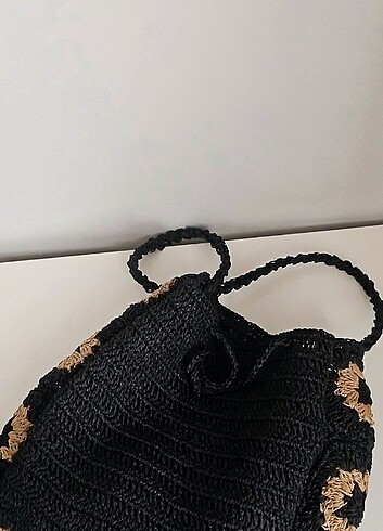 Hasır kol çantası