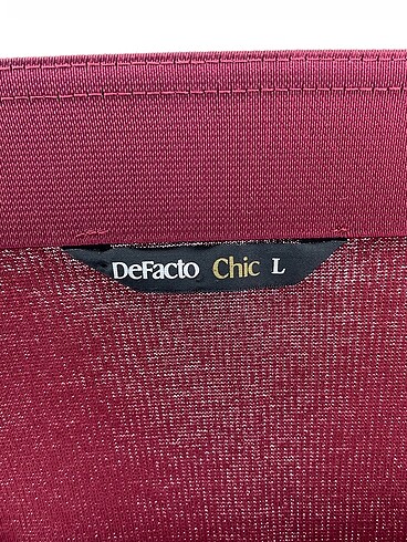 l Beden bordo Renk Defacto Midi Etek %70 İndirimli.