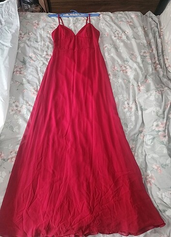 Trendyol & Milla Trendyol koyu kırmızı elbise