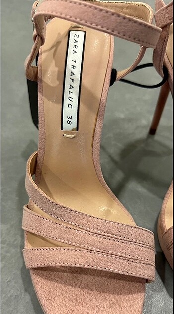 Zara Topuklu Sandalet - Görsel 6