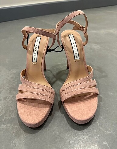 Zara Topuklu Sandalet - Görsel 5