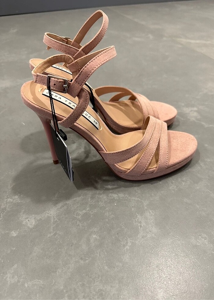 Zara Topuklu Sandalet - Görsel 3