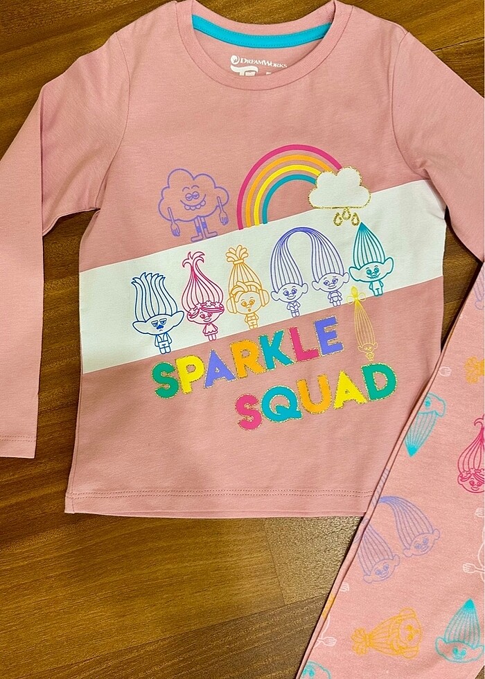 M&S 2-3 yaş Kız Çocuk Pijama Takımı - Görsel 2