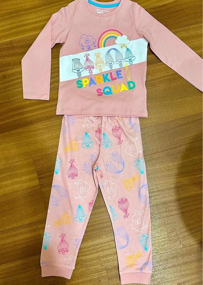 M&S 2-3 yaş Kız Çocuk Pijama Takımı - Görsel 3