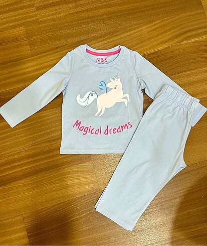M&S Kız Çocuk Pijama Takımı