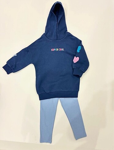 M&S Kız Çocuk Eşofman Takımı - Görsel 2
