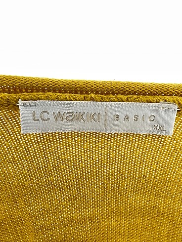 xl Beden sarı Renk LC Waikiki Kısa Elbise %70 İndirimli.