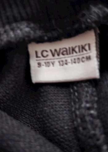 LC Waikiki Siyah Erkek çocuk Rahat Kesim Eşofman Alt