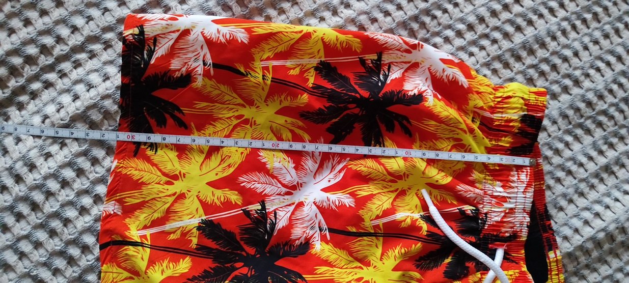 Exuma. Erkek Çocuk Renkli Palmiye Desenli Deniz Şortu 10-11yaş - Görsel 3