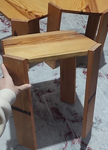  Beden El Yapımı Zigon Sehpa 