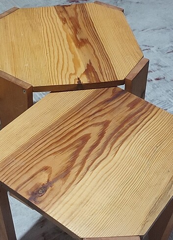 El Yapımı Zigon Sehpa 
