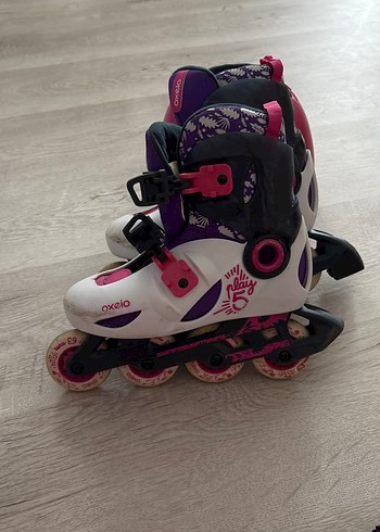 Decathlon 30 32 Numara Oxelo Pembe Detayli Cocuk Paten
