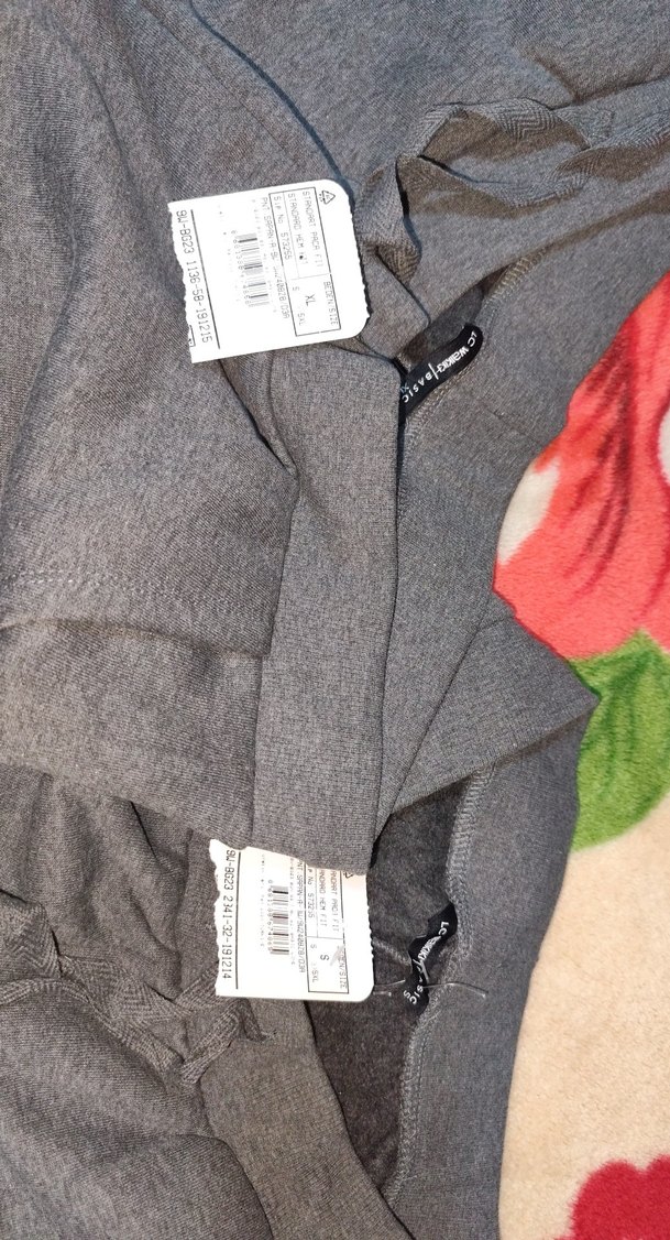 2 adet gri  Eşofman Altı - Görsel 2