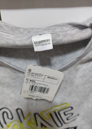 Gri Baskılı Erkek Sweatshirt(kadife polar) - Görsel 2