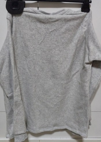 Gri Baskılı Erkek Sweatshirt(kadife polar) - Görsel 4