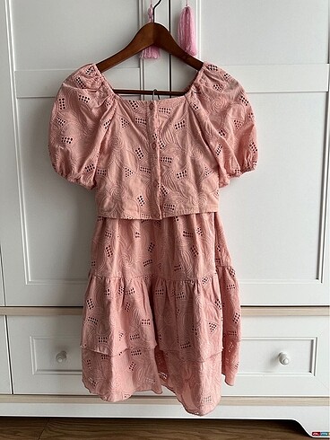 Zara Kız Çocuk Fistolu Crop Bluz Etek Takım