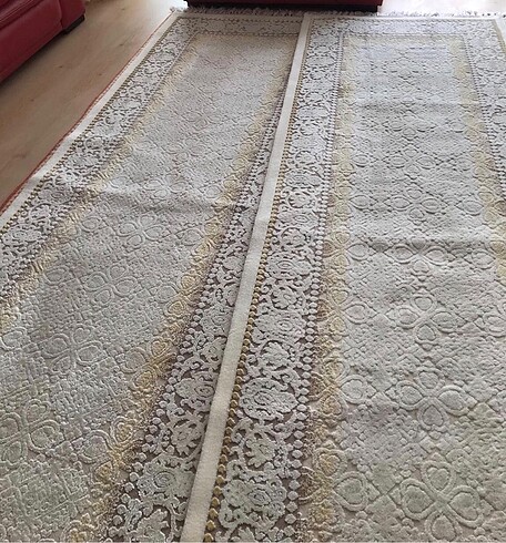 Beden Tuğra Halı Şiraze Koridor Halısı 3 Metre
