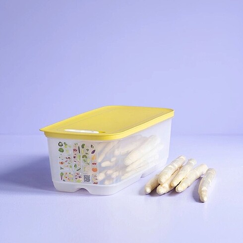 Beden Tupperware Sera Serisi Yüksek Gövdeli Kap 6.1L Sarı